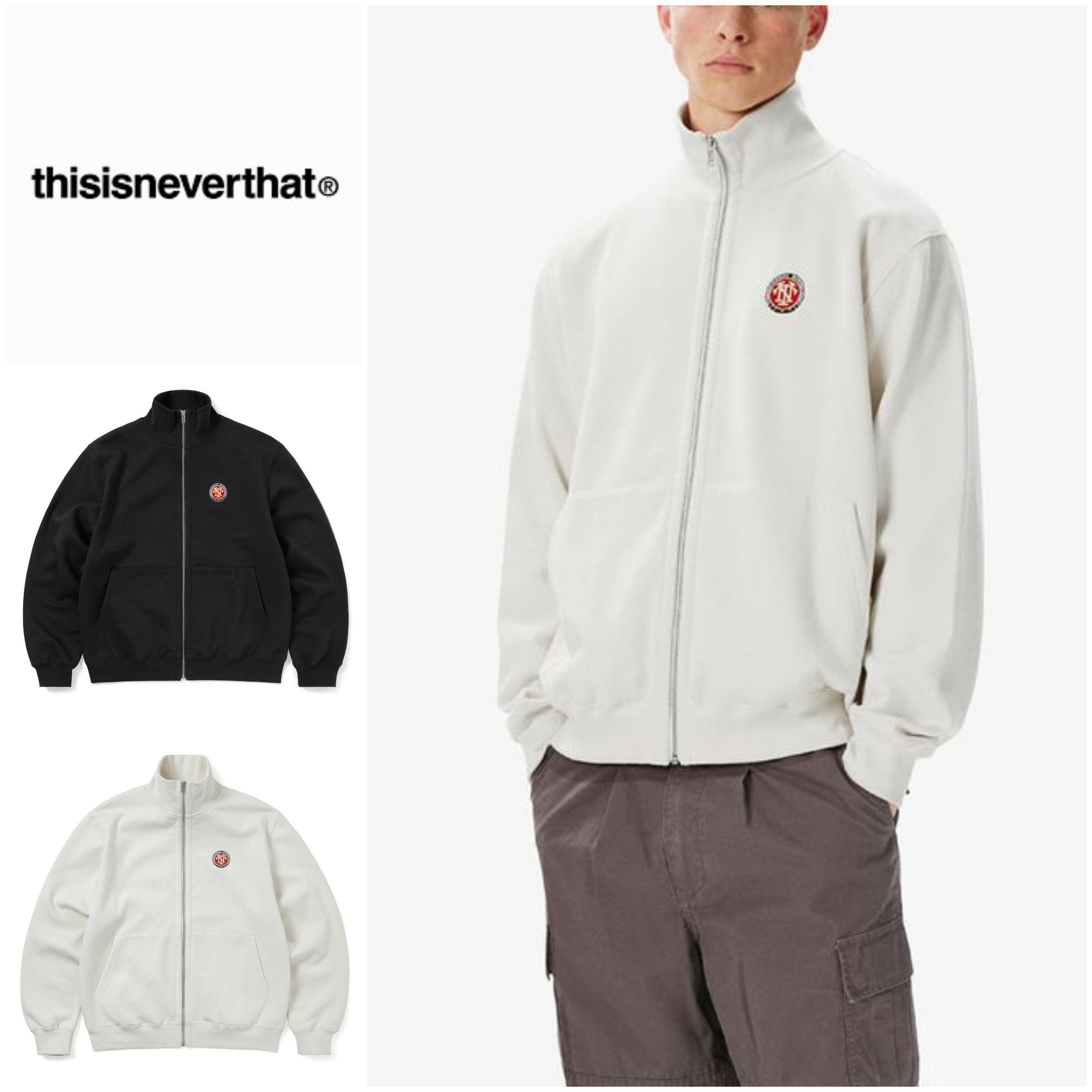 さらに100円引き◆thisisneverthat◆Sweat Track Jacket
