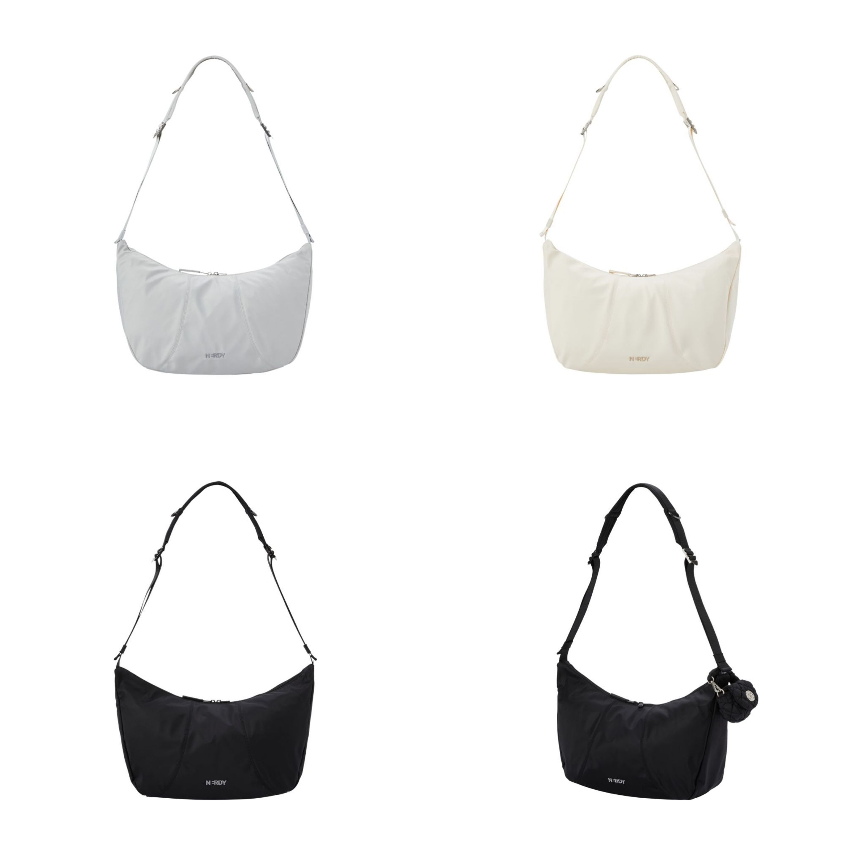 さらに100円引き◆NERDY◆HOBO CROSS BAG