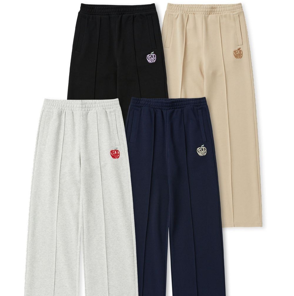 さらに100円引き◆NERDY◆WOMEN’S SOUFFLE WIDE SWEATPANTS