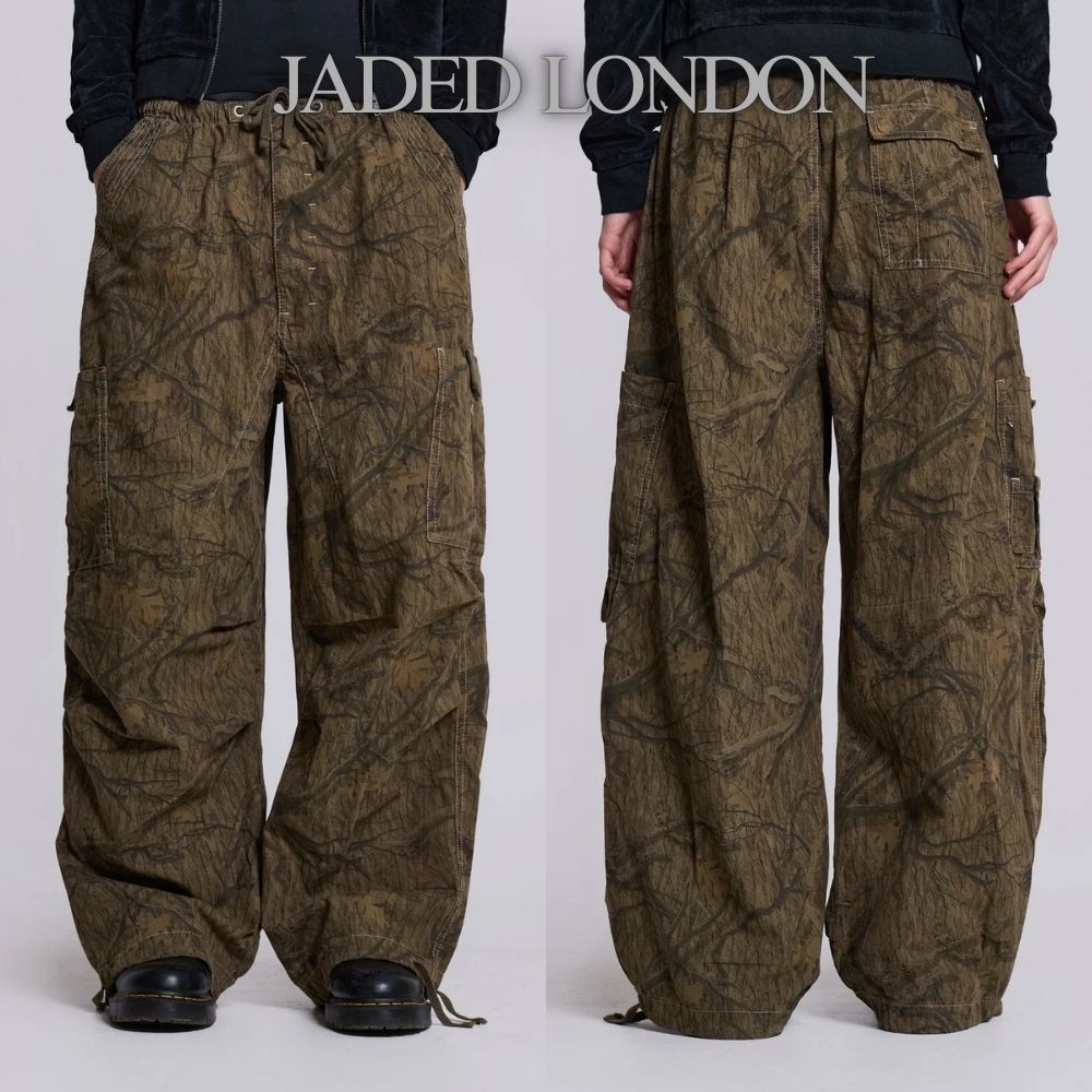 JADED LONDON Forest Camo Parachute Pants 送料/関税込