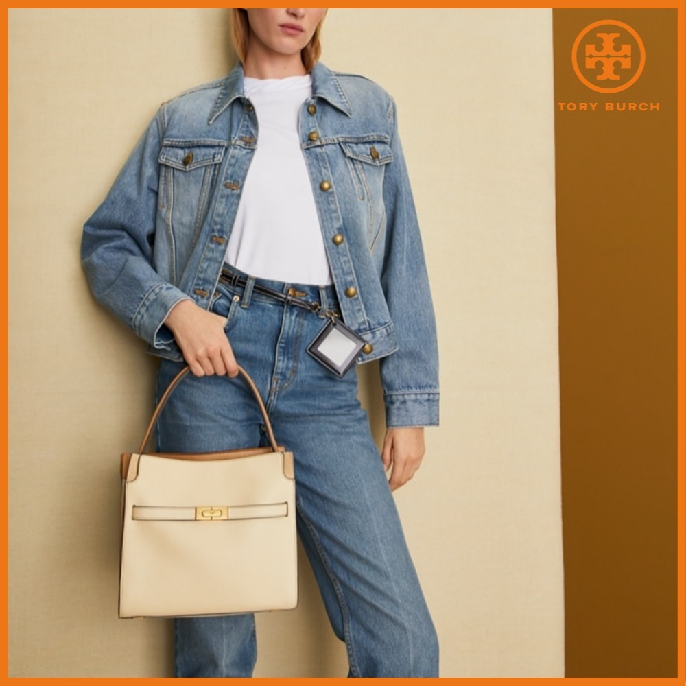 ★Tory Burch★感覚的な外見★Lee Radziwill ダブルバッグ