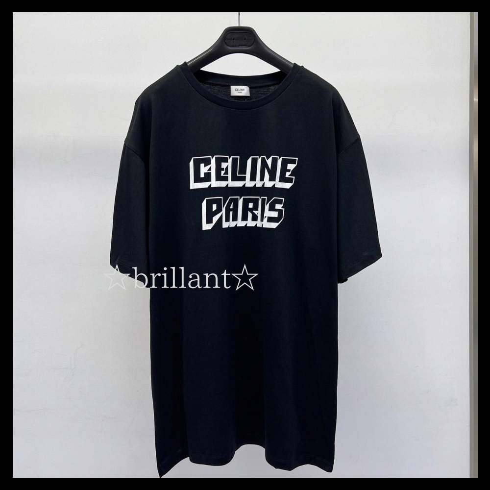 【★国内発送★】CELINE レギュラー Tシャツ