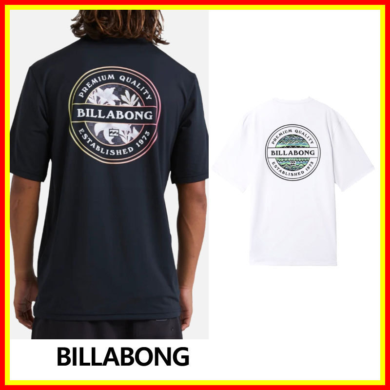 [BILLABONG] Rotor Short Sleeve Loose Fit Rash Guard /追跡付