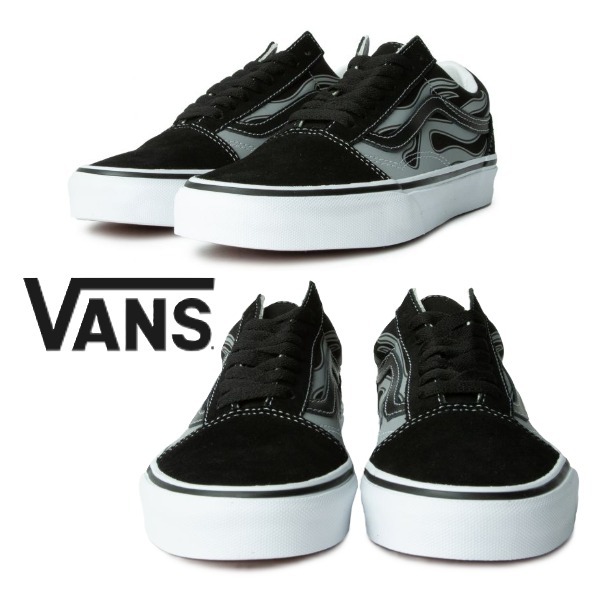 VANS REFLECTIVE FLAME OLD SKOOL SHOE スニーカー