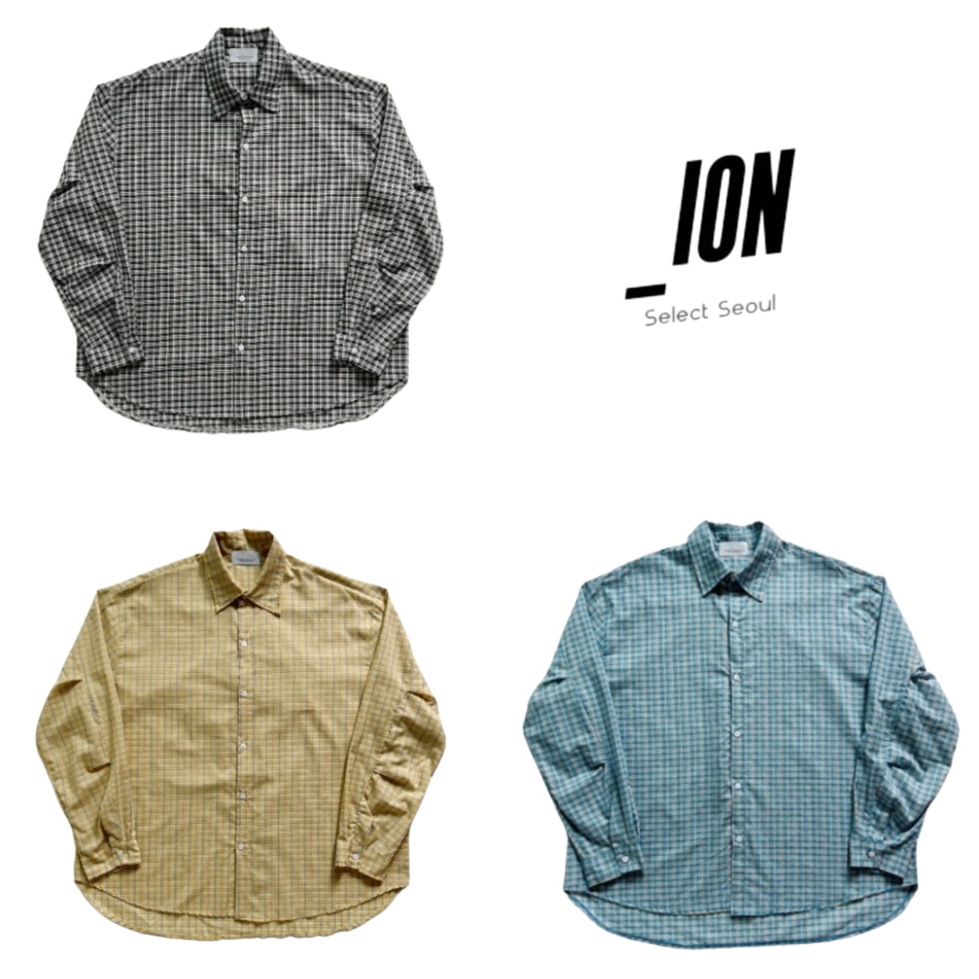 シャツ IONSEOUL OL CHECK SHIRT