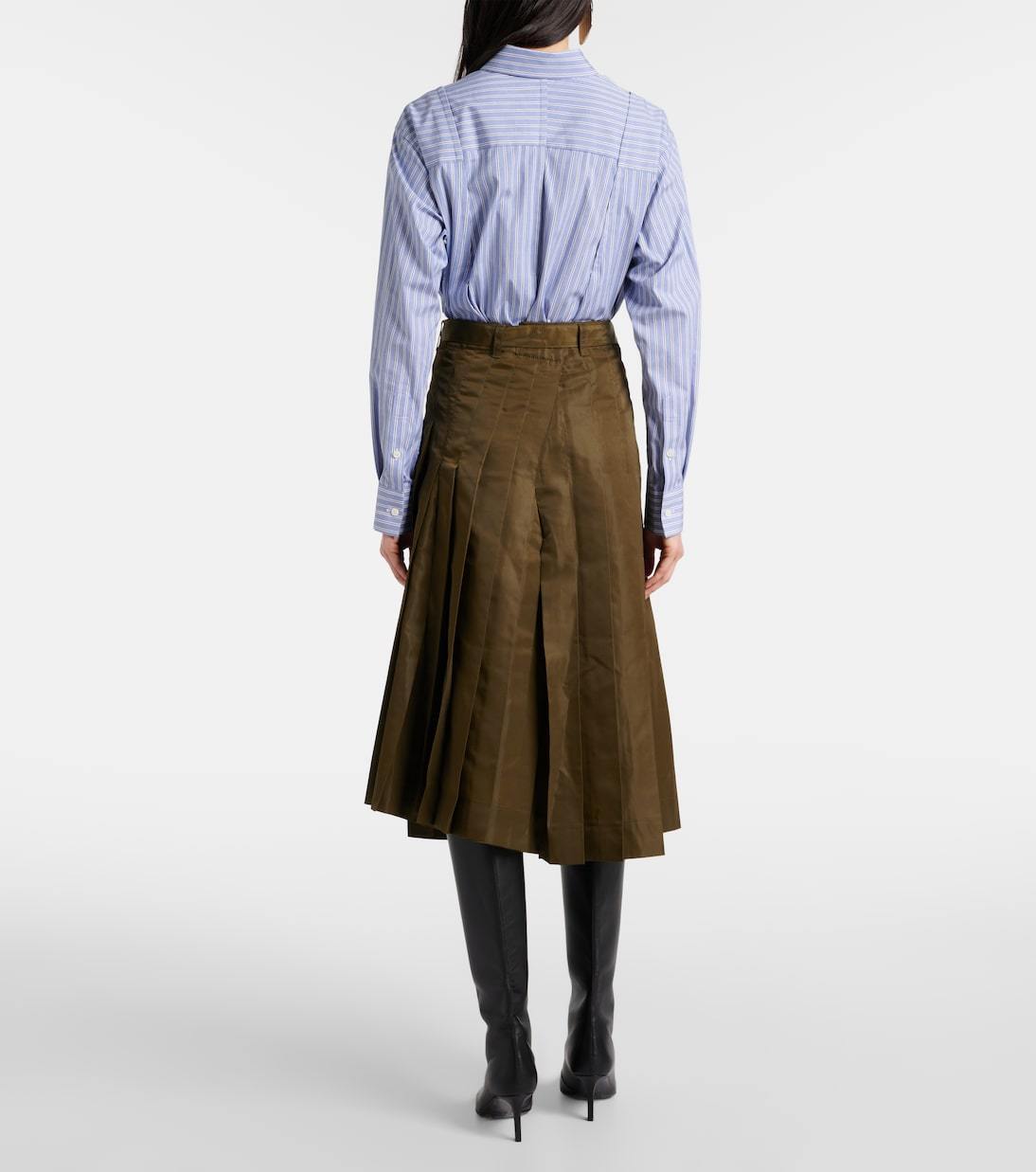 《洗練されたデザイン》【sacai】ナイロンツイルスカート
