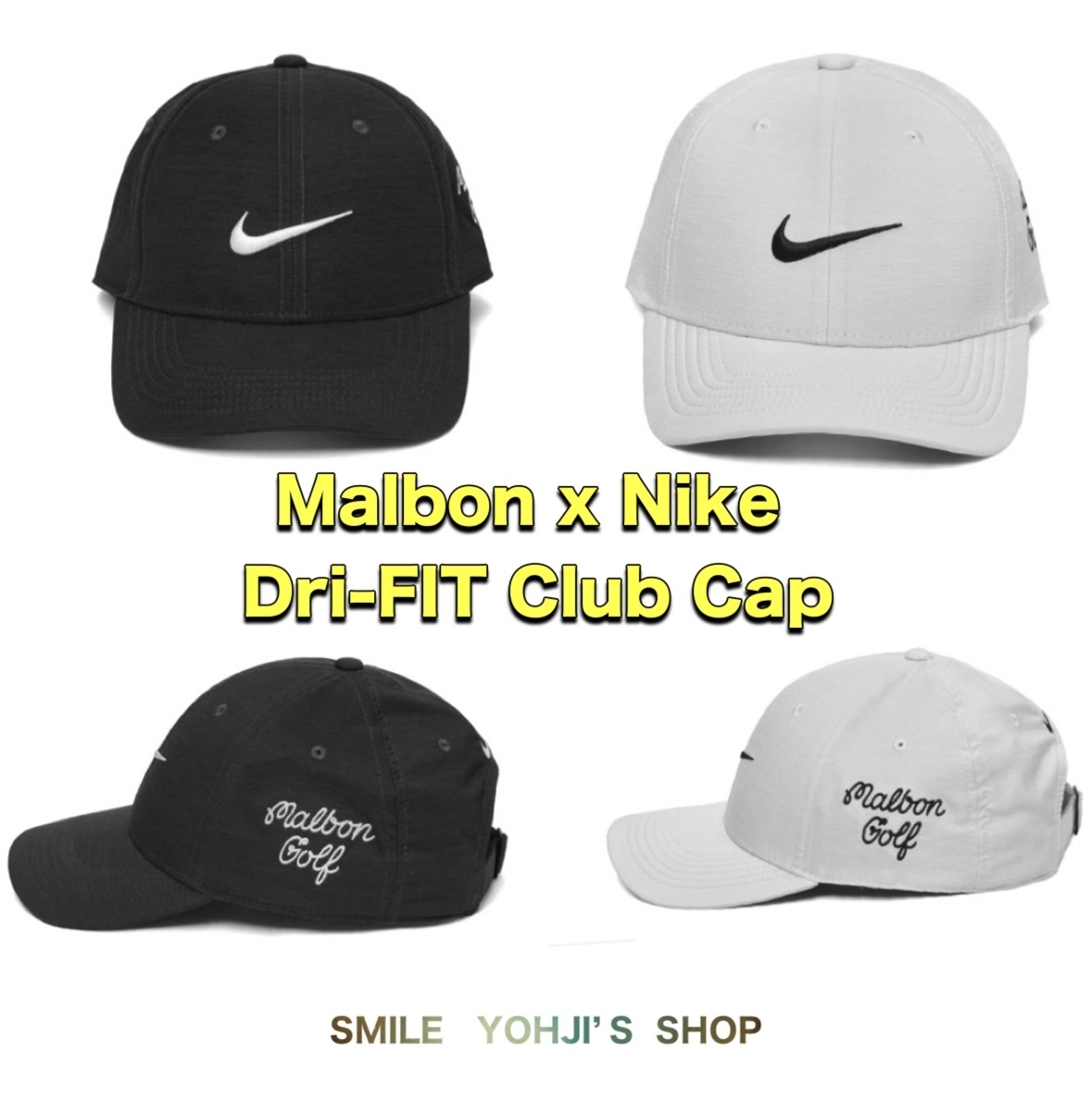 ★24SS 入手困難★Malbon x Nike Dri-FIT Club Cap