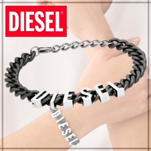 早い者勝ち!!!DIESEL/ディーゼル◆チェーンブレスレット｜Dx1486