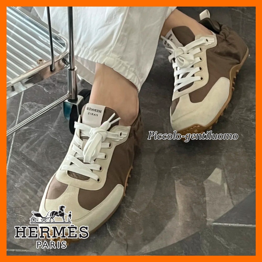 【パラシュート生地★】HERMES スニーカー ≪IN≫