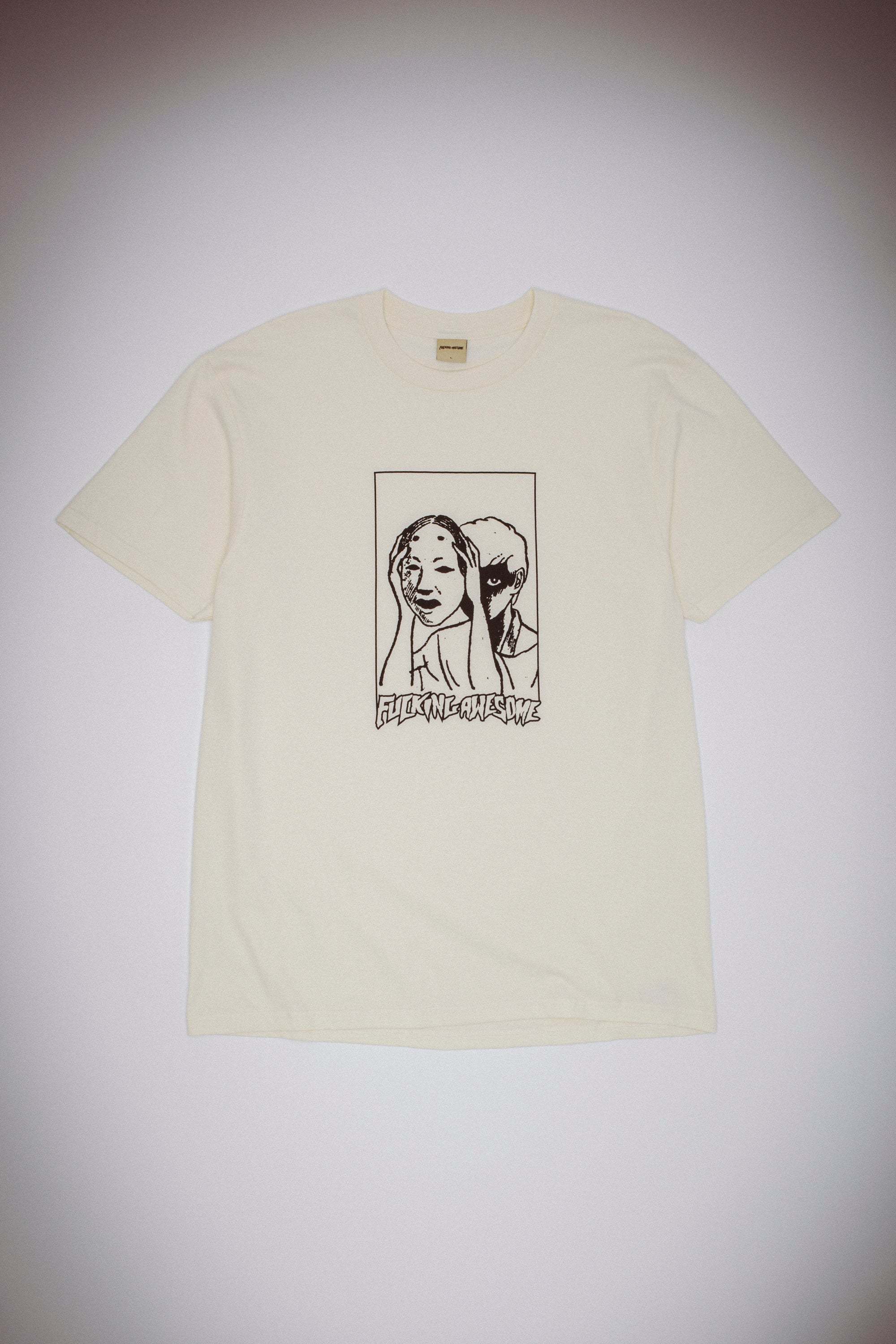 【FUCKING AWESOME】THE VEILED DRAGON TEE OFF WHITE