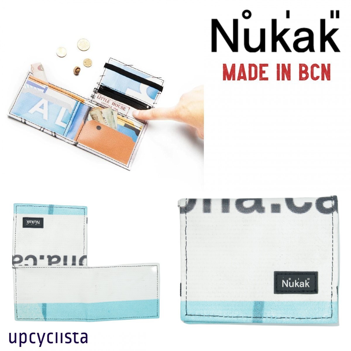 【店舗限定】日本未上陸*スペイン発【NUKAK】財布*LOMPAKKO