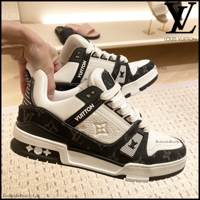 【弾むような歩き心地】LOUIS VUITTON★Trainer スニーカー