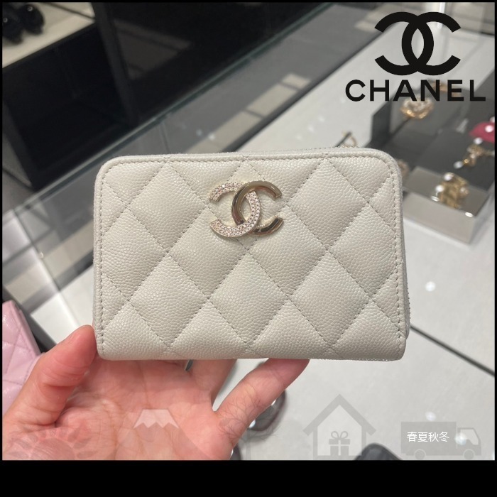 【シャネル】CCロゴ ジップコインパース お買い物したくなる☆