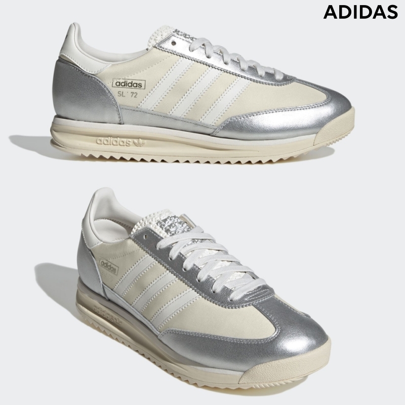 [ADIDAS] アディダス スニーカー SL 72 シルバークリーム
