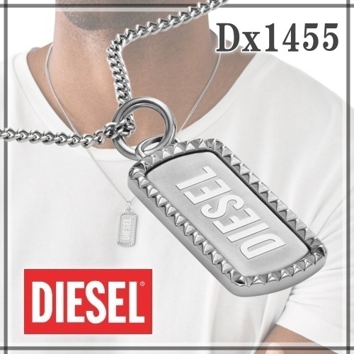 早い者勝ち!!! DIESEL ◆ ドッグタグネックレス｜Dx1455