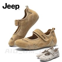JEEP★Mary Jane Shoesレディースベルクロスニーカー