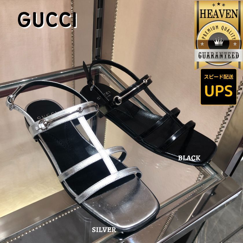 6万取引突破★UPS速達便利用！【GUCCI】DIVINE_ミュール