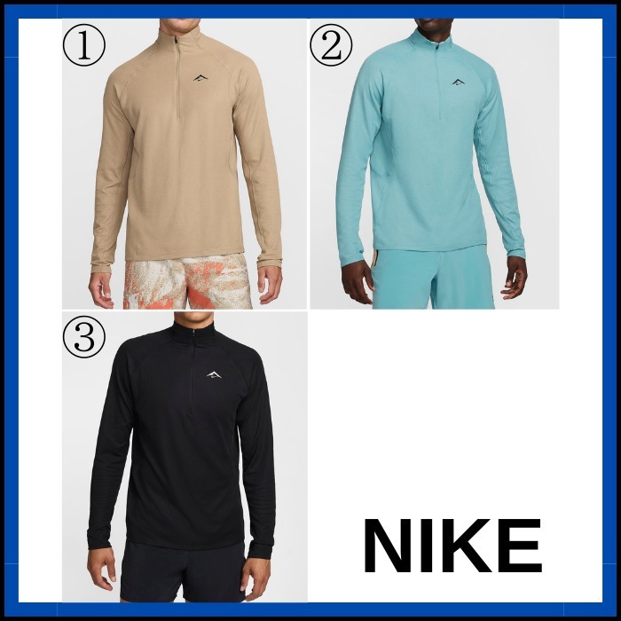 【NIKE】Nike Trail Men's Dri-FIT 1/2-Zip Mid Layer Top