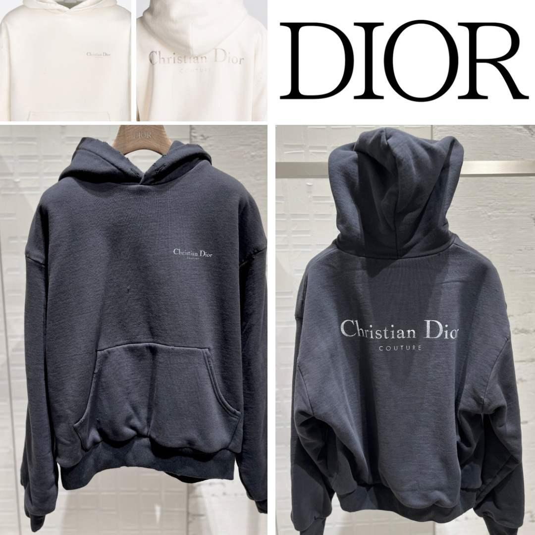 Christian Dior Couture コットンフリース スウェットシャツ