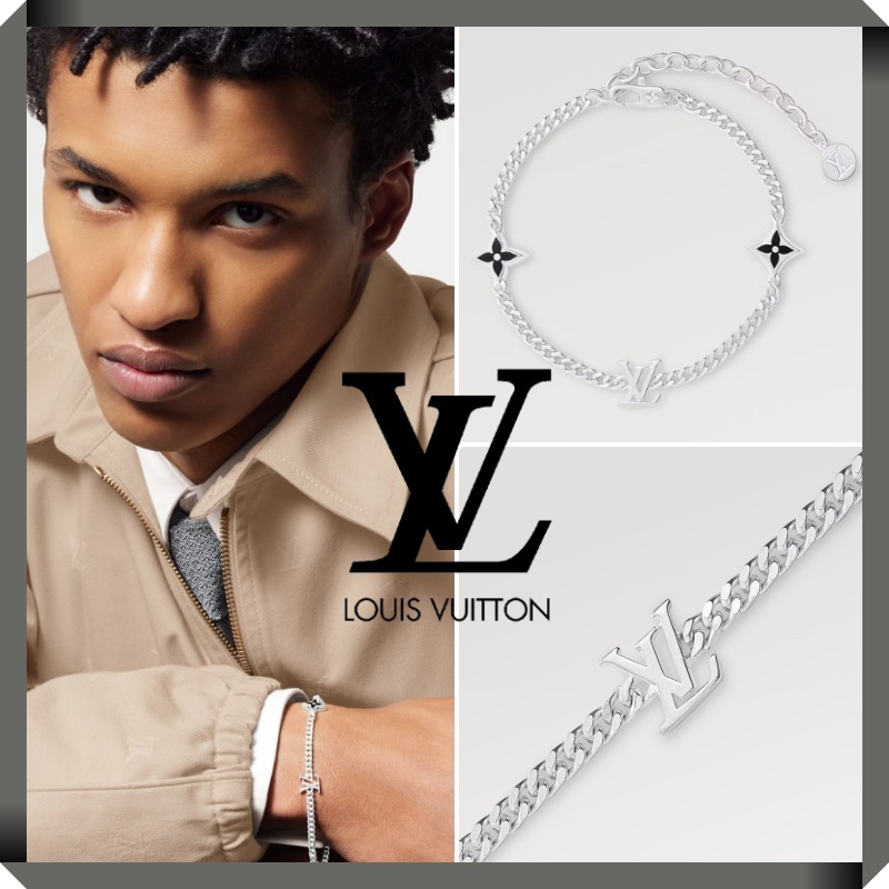 24-25AW 新作☆シンプルでお洒落☆Louis Vuitton☆ブレスレット