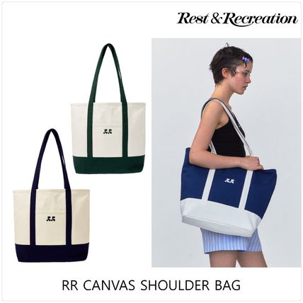 REST&RECREATION トートバッグ チャコール レスト