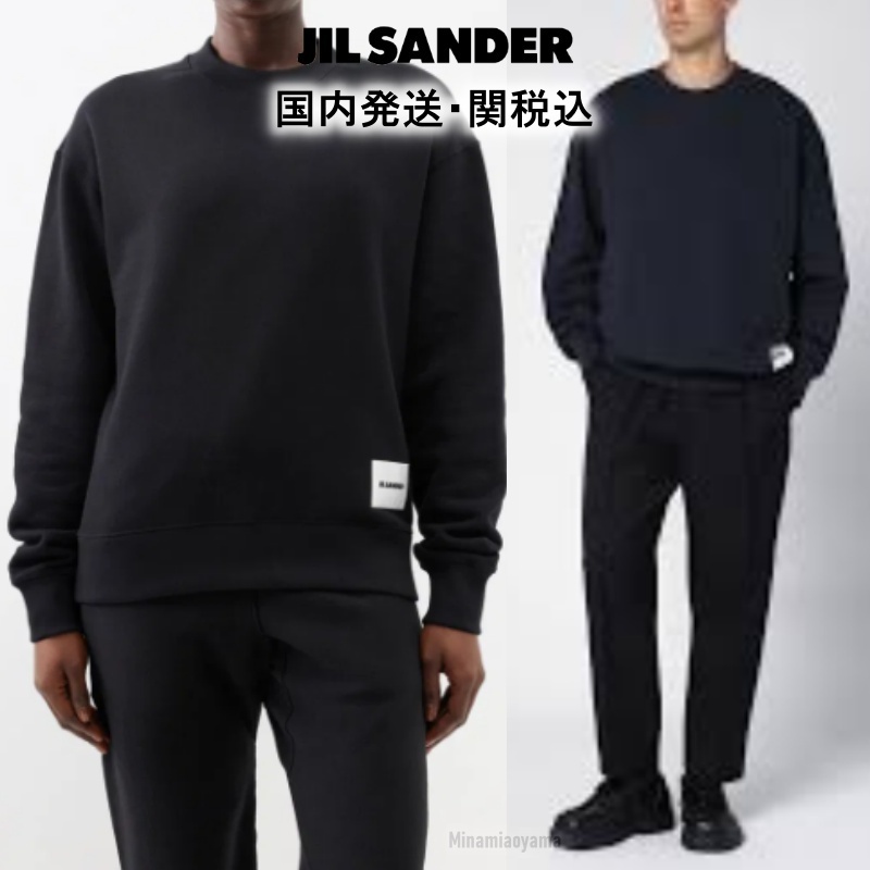 VIPセール☆国内発送 Jil Sander ブラック コットントップ