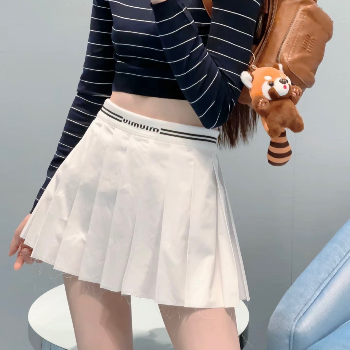 ミニスカート Poplin miniskirt MG2017_10RG_F0009_S_232