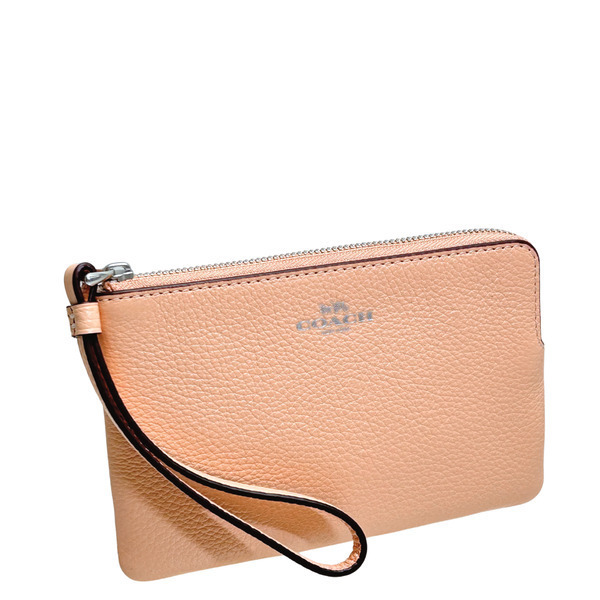 コーチ ポーチ COACH コーナー ジップ リストレット CP483 SVS9W