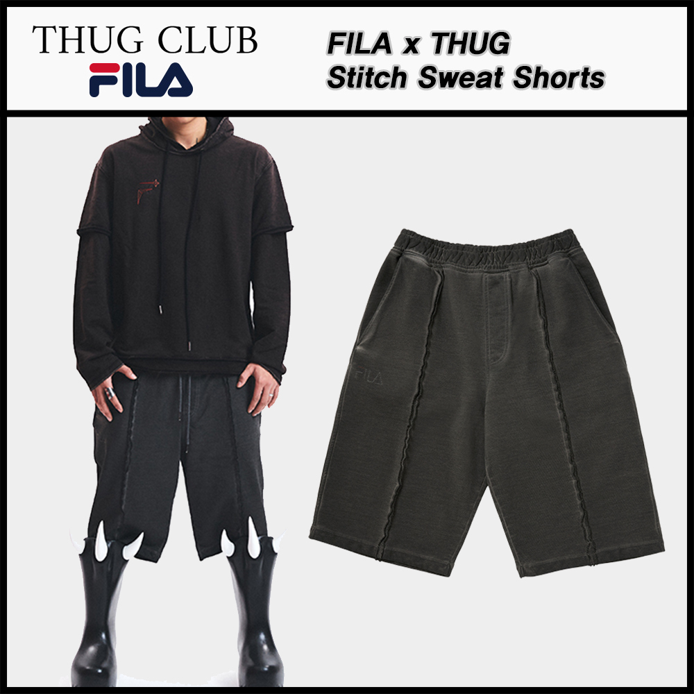 ★THUGCLUB★FILA x THUG Stitch Sweat Shorts★送料・関税込