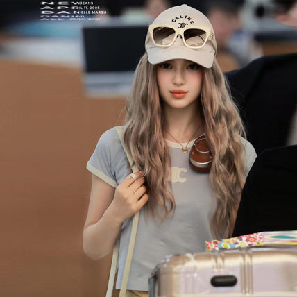 クロップド Tシャツ ショート CELINE(セリーヌ) Tシャツ