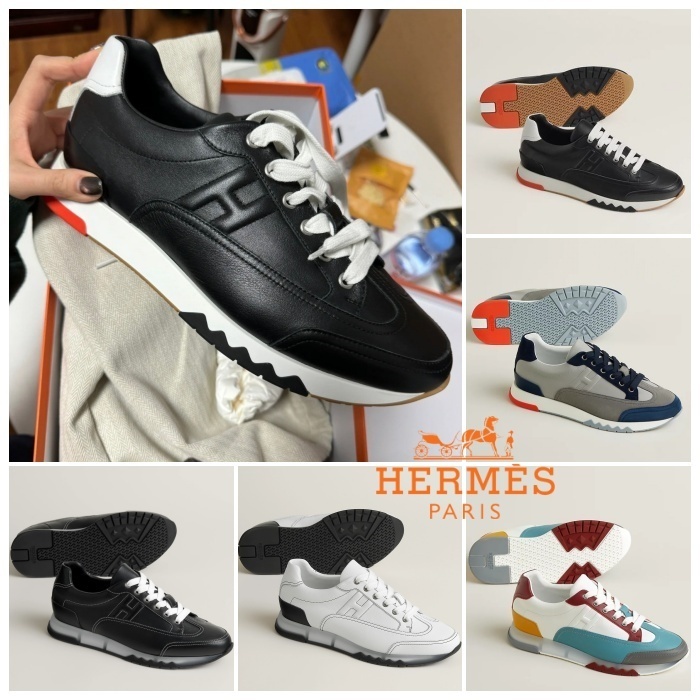 軽やかな足元に♪【HERMES】トレイルスニーカー