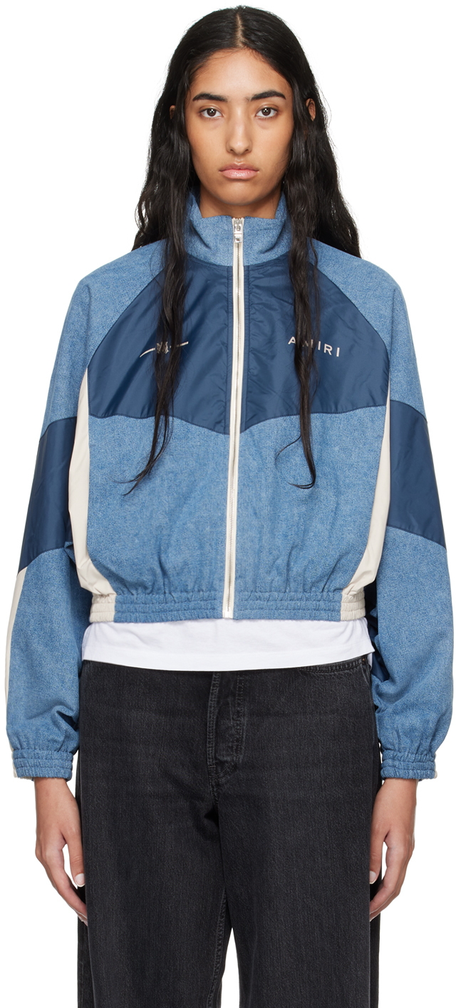 【関税込み】AMIRI ブルー Retro トラックジャケット
