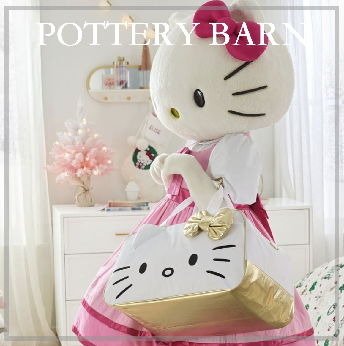 Pottery Barn☆ハローキティ ダッフルバッグ