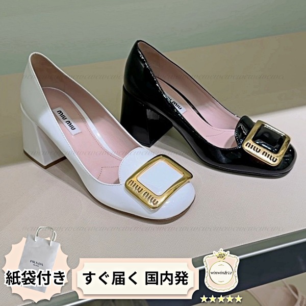 パール×リボン【CHANEL】パンプス
