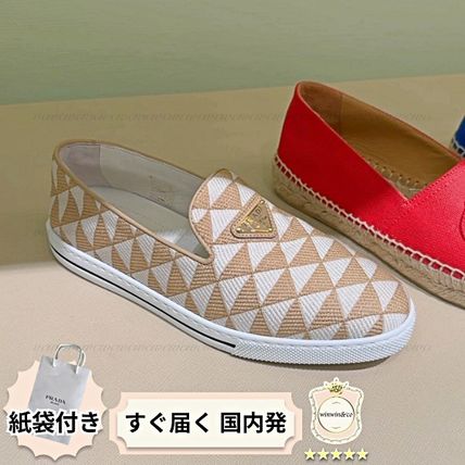 【PRADA】スリッポン サンダル☆SALE中 22.5cm PRADA(プラダ) スリッポン(レディース) - 海外通販のBUYMA