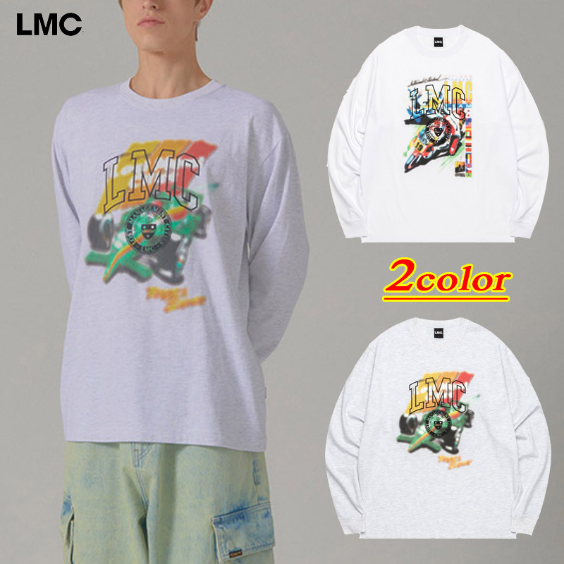 ■LMC■ RACING LONG SLV TEE (2色) unisex