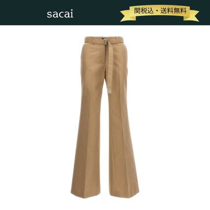 フレアパンツ sacai(サカイ) パンツ(レディース) - 海外通販のBUYMA