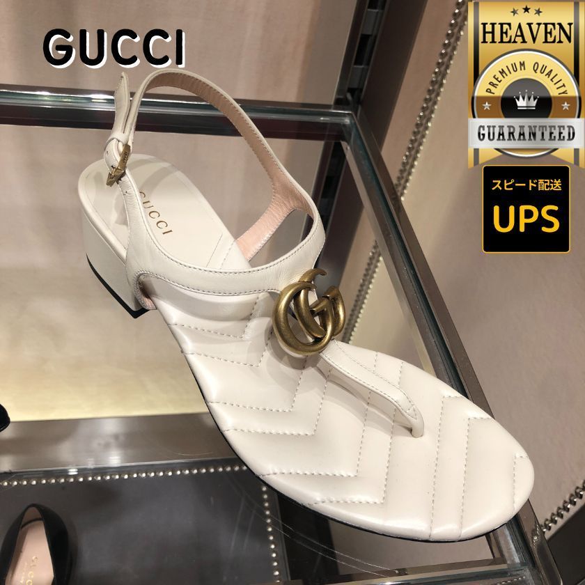 6万取引突破★UPS速達便利用！【GUCCI】MARMONT_サンダル