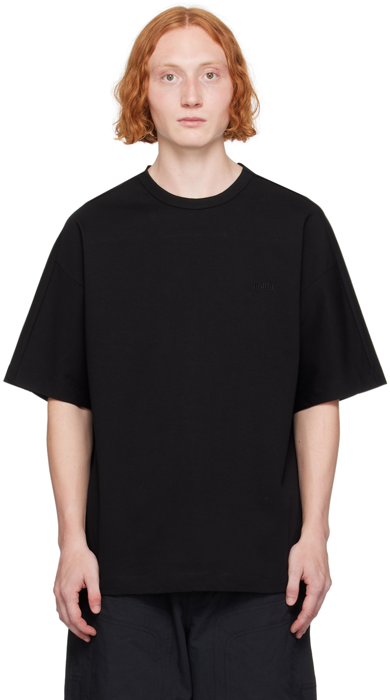 【関税込み】Juun.J ブラック Essential Tシャツ