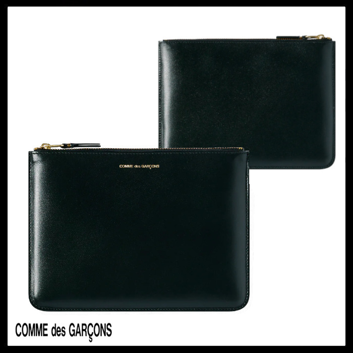 COMME des GARCONS 関税込 Classic Embossed Zip Pouch SA510EA