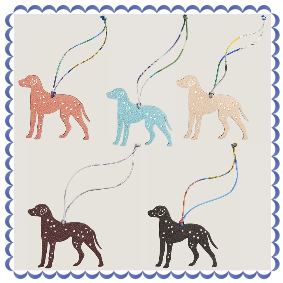 HERMES チャーム Dalmatian charm ダルメシアン petit H