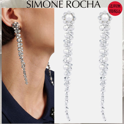 新品 Simone Rocha シモーネ・ロシャ h&m クリスタルビーズピアス
