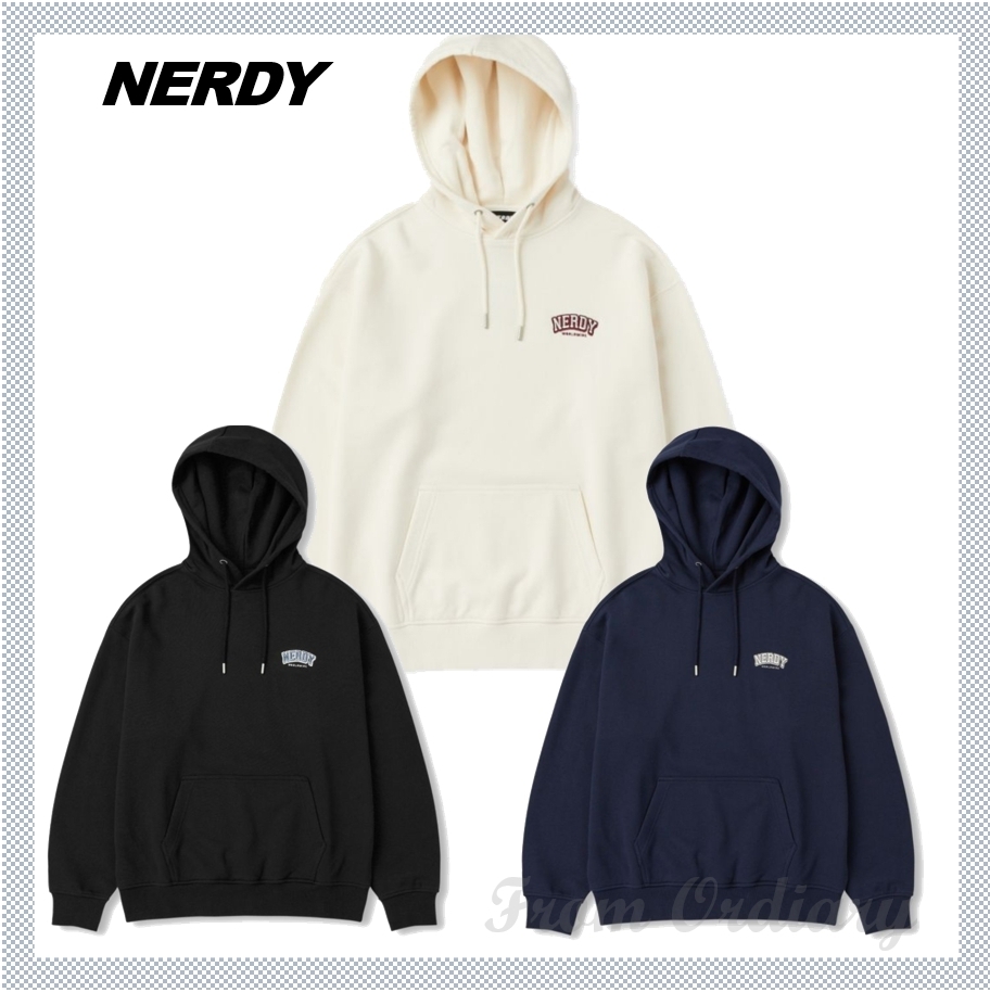 [NERDY]Mini Arch Logo Pullover Hoodie★人気★