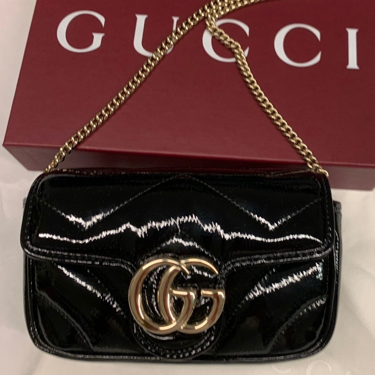 使いやすさ抜群♪可愛い♪【GUCCI】】GG ミニ スモール バッグ