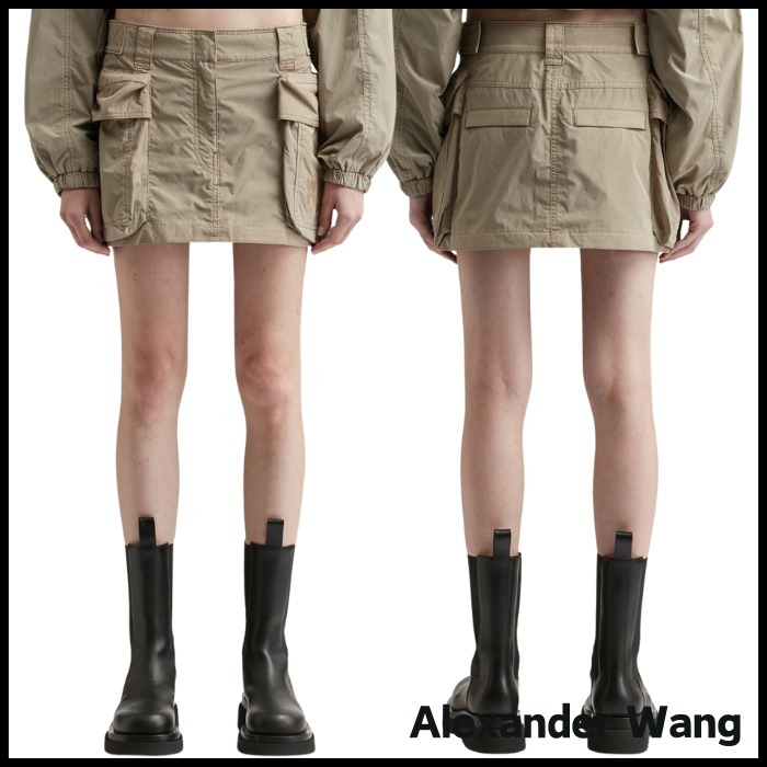 【関税込】Alexander Wang アレキサンダーワン CARGO MINI SKIRT