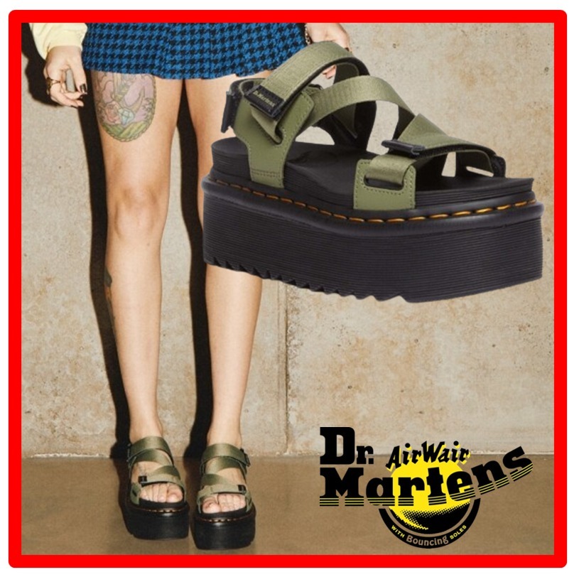 ☆【Dr.Martens】☆KIMBER II QUAD プラットフォーム サンダル☆