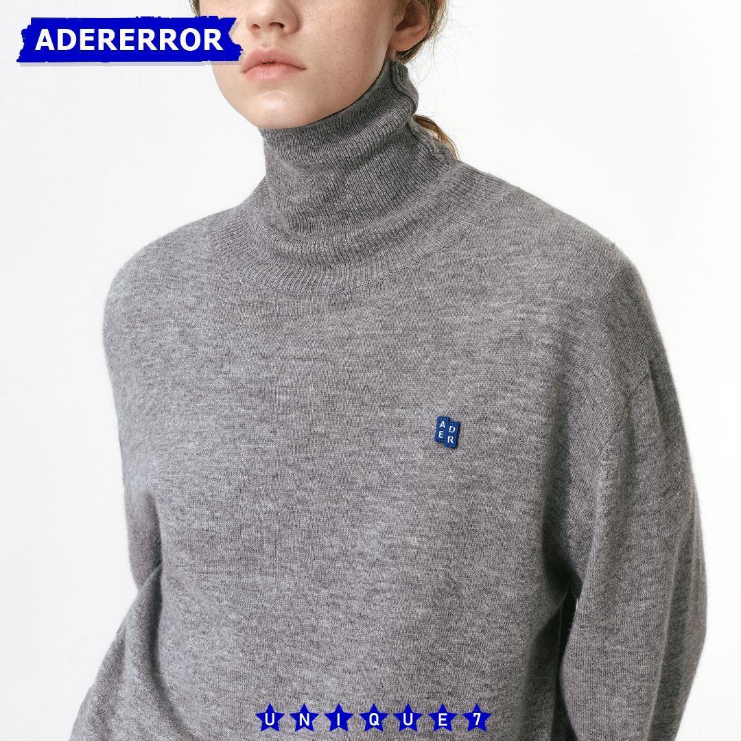 大人気★ADERERROR★Sig; TRS Tag turtleneck knit 01 ニット4色 ADER AderSpace # Shop #