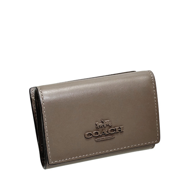 即発 コーチ 財布 COACH レザー マイクロウォレット CP260 IMV2R