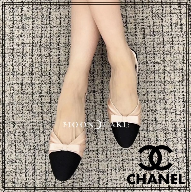 《24B★》CHANEL スリングバック シューズ