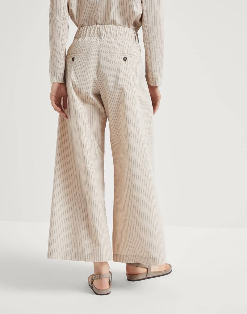 《送料無料》 BRUNELLO CUCINELLI Wide Pleated Trousers